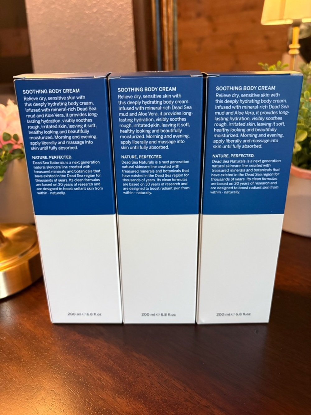 3 Pack | AHAVA Dead Sea Naturals Body Cream - rich & nourishing, 6.7 Fl. Oz - Picture 2 of 6